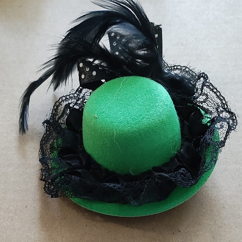 American Girl Green and Black Doll Hat Accessory